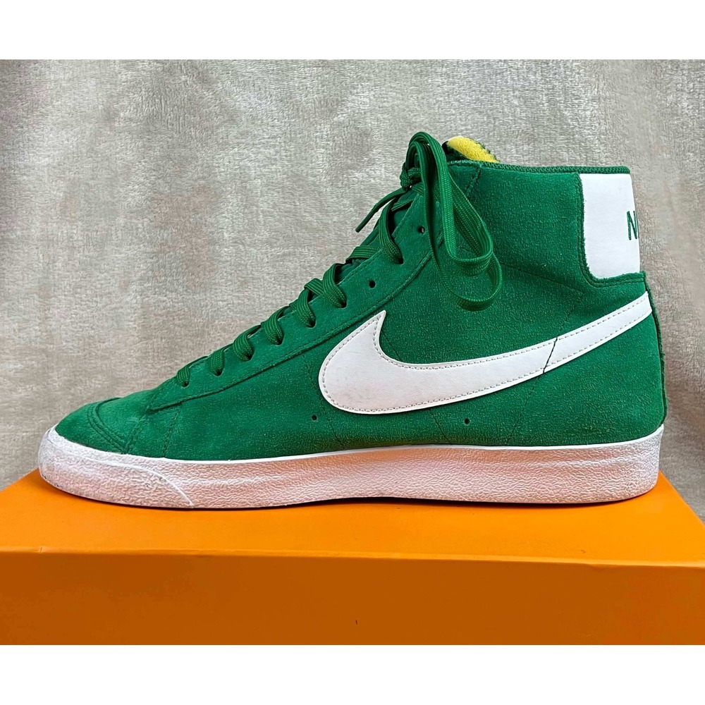 Nike Blazer Mid 77 Vintage Pine Green Suede High Top CI1172-301 Mens 14